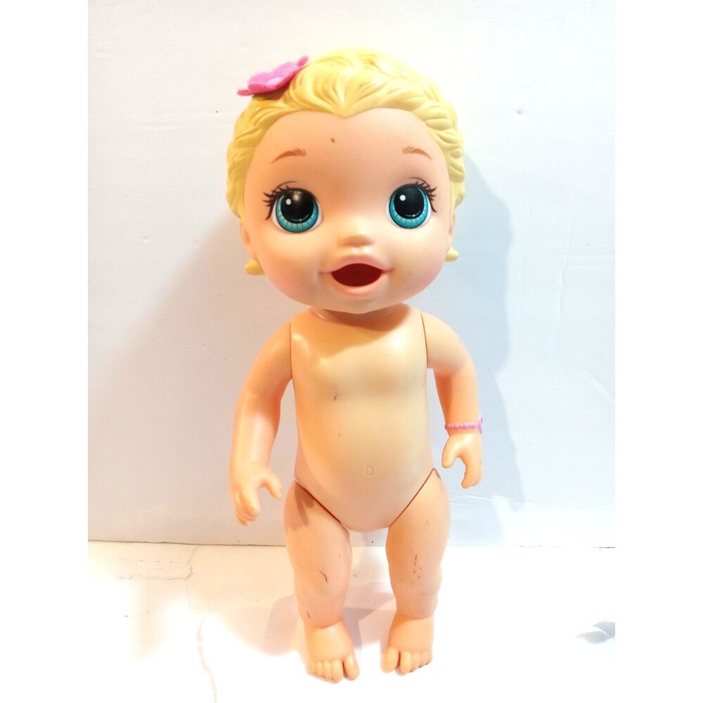 Baby Alive  Blonde Hair Girl Hasbro 2015 12" Doll